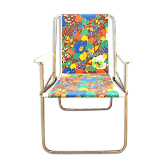 Vintage folding camping chair
