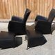 Pair of armchairs with footstool montis, 1980s