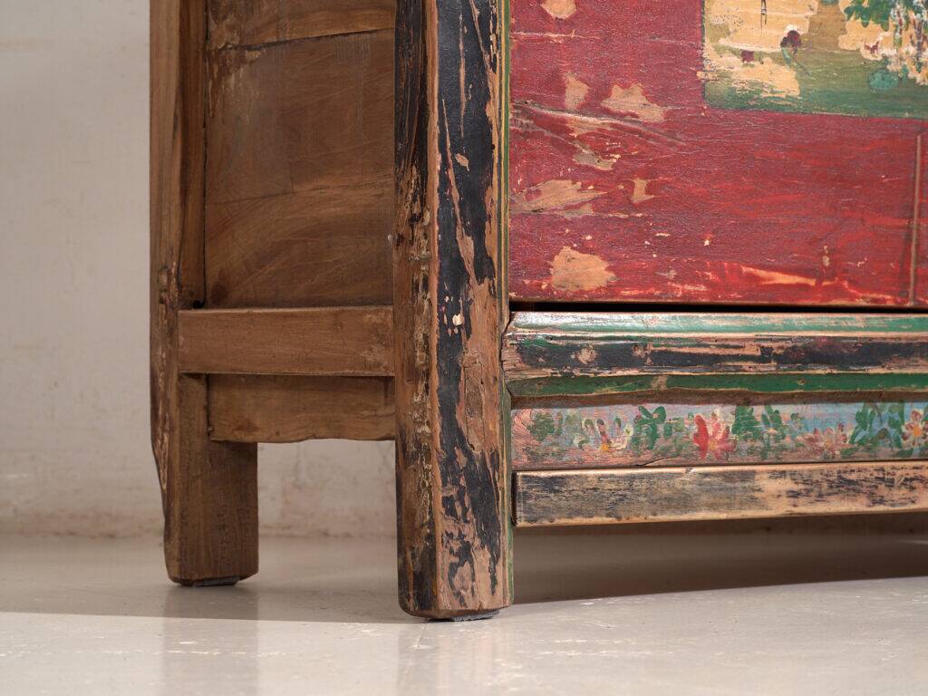 Antique pine wood buffet – China, circa 1930