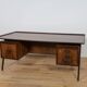 Large Mid-Century Freestanding Rosewood Desk, Denmark, 1960s