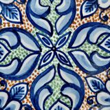 Set of three painted Spanish ceramic dishes - ⌀ 23, 26 and 32 cm