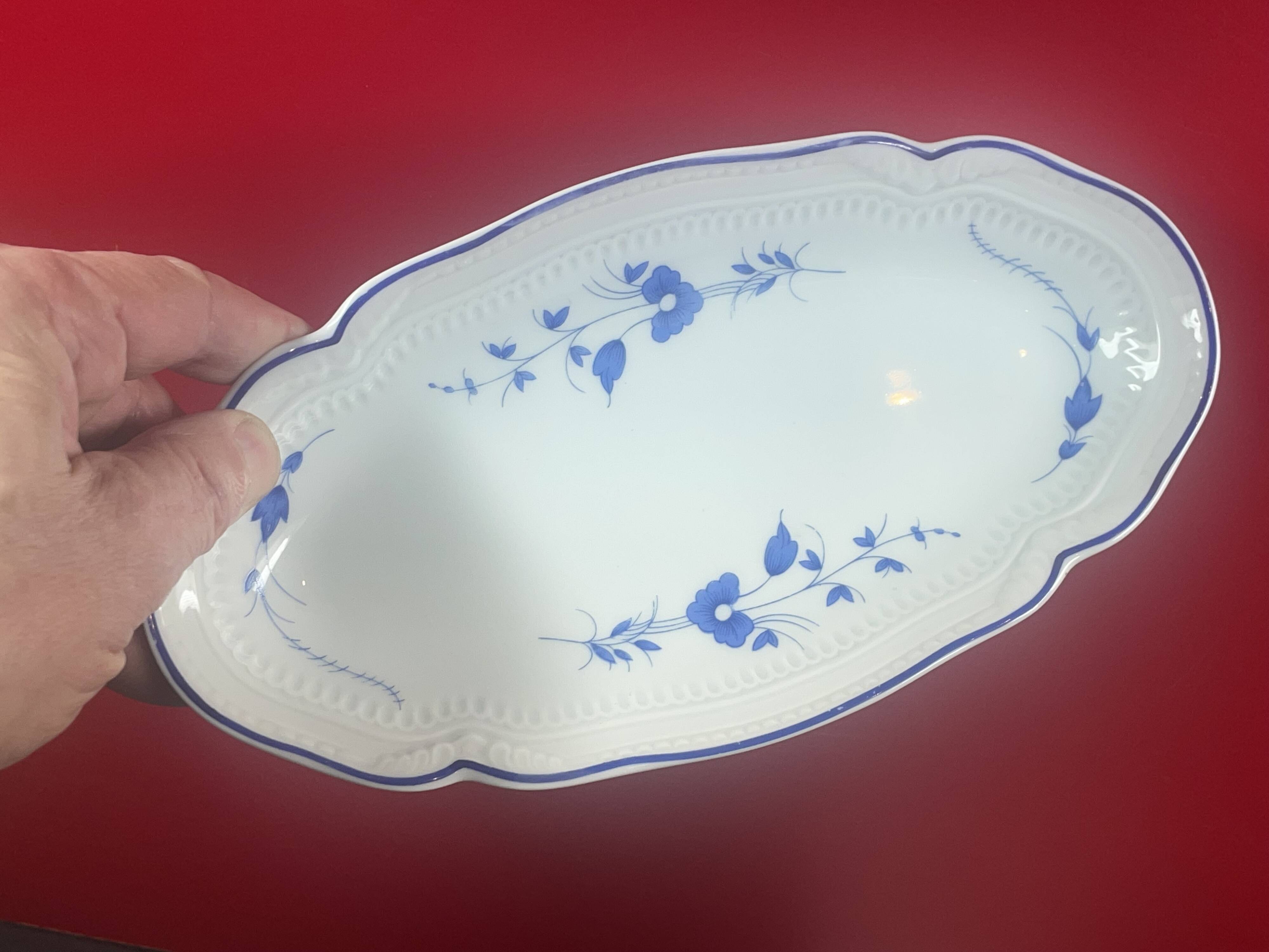 Gravy boat + 2 ramekins Bernardaud Limoges Décors De Sabran