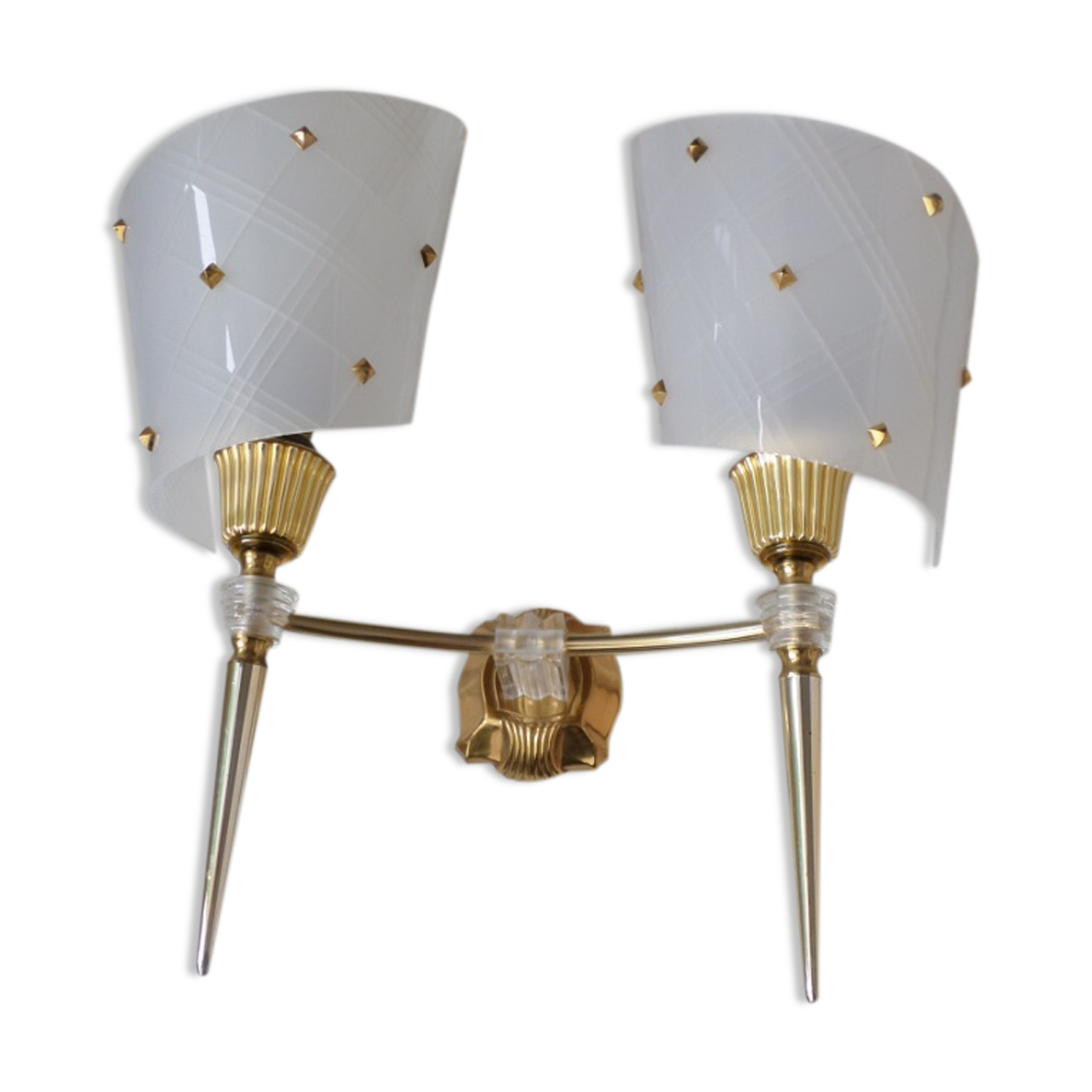 Applique flambeau années 60