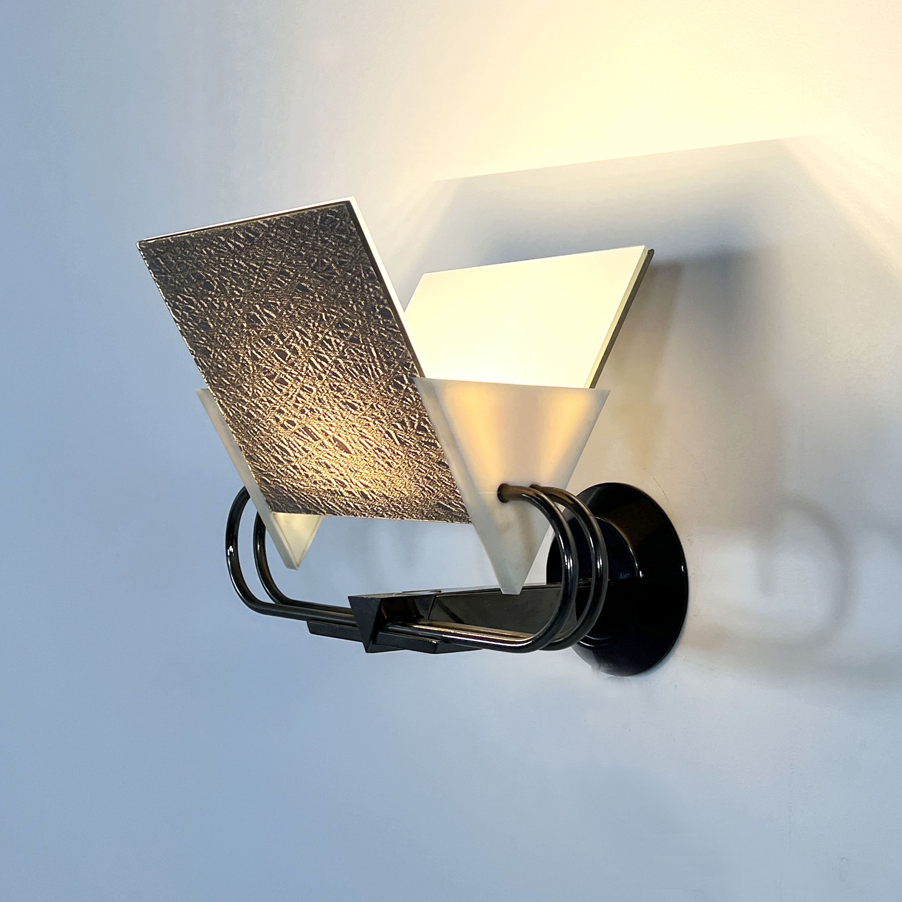 Wall lamp "Murana" by Perry King & Santiago Miranda for Arteluce, 1980