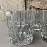 Set of 5 Baccarat crystal goblets, Monaco model