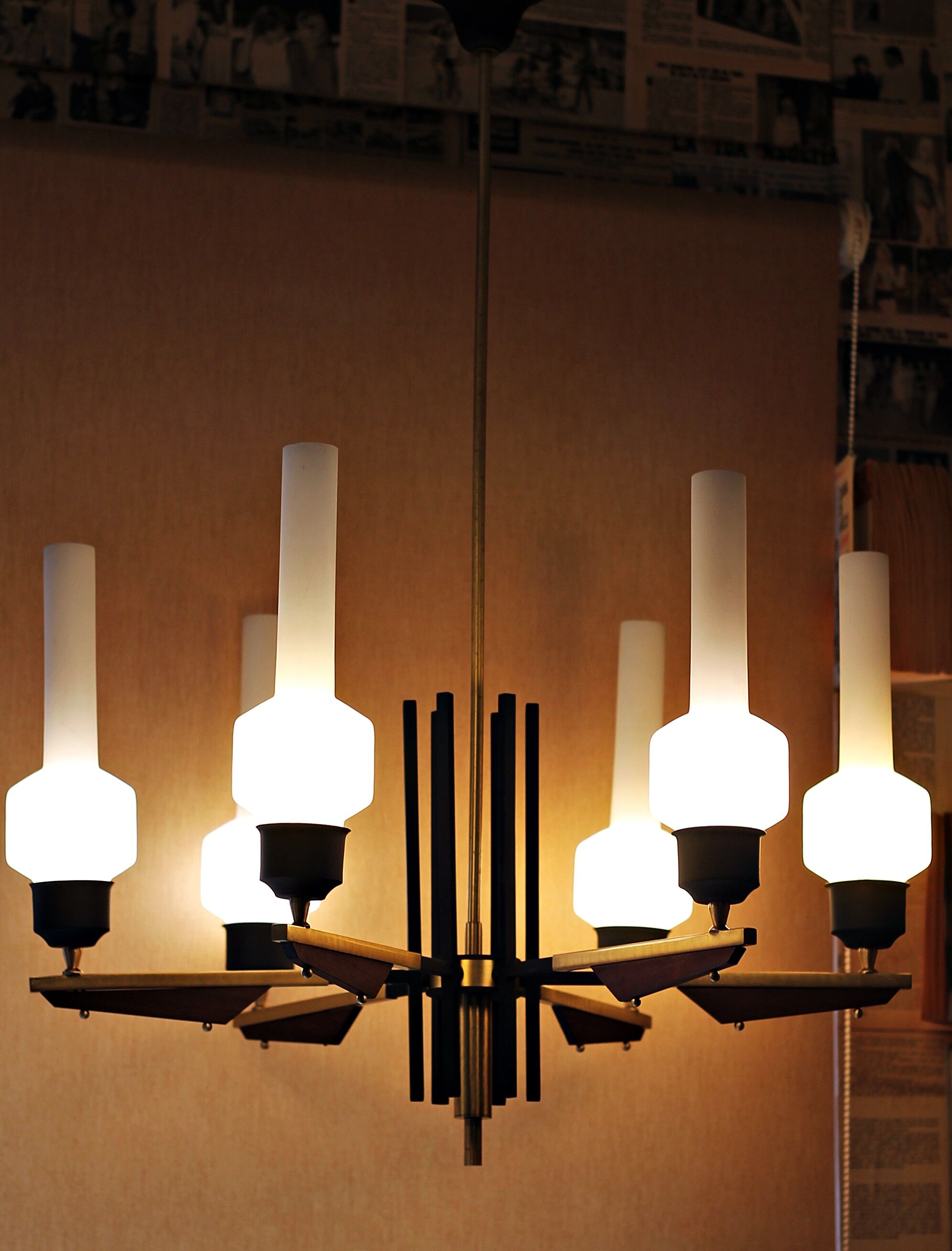 Chandelier Kaiser Leuchten 50s