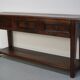 Antique Spanish Rustic Chestnut Side Table/Console, 18th Century