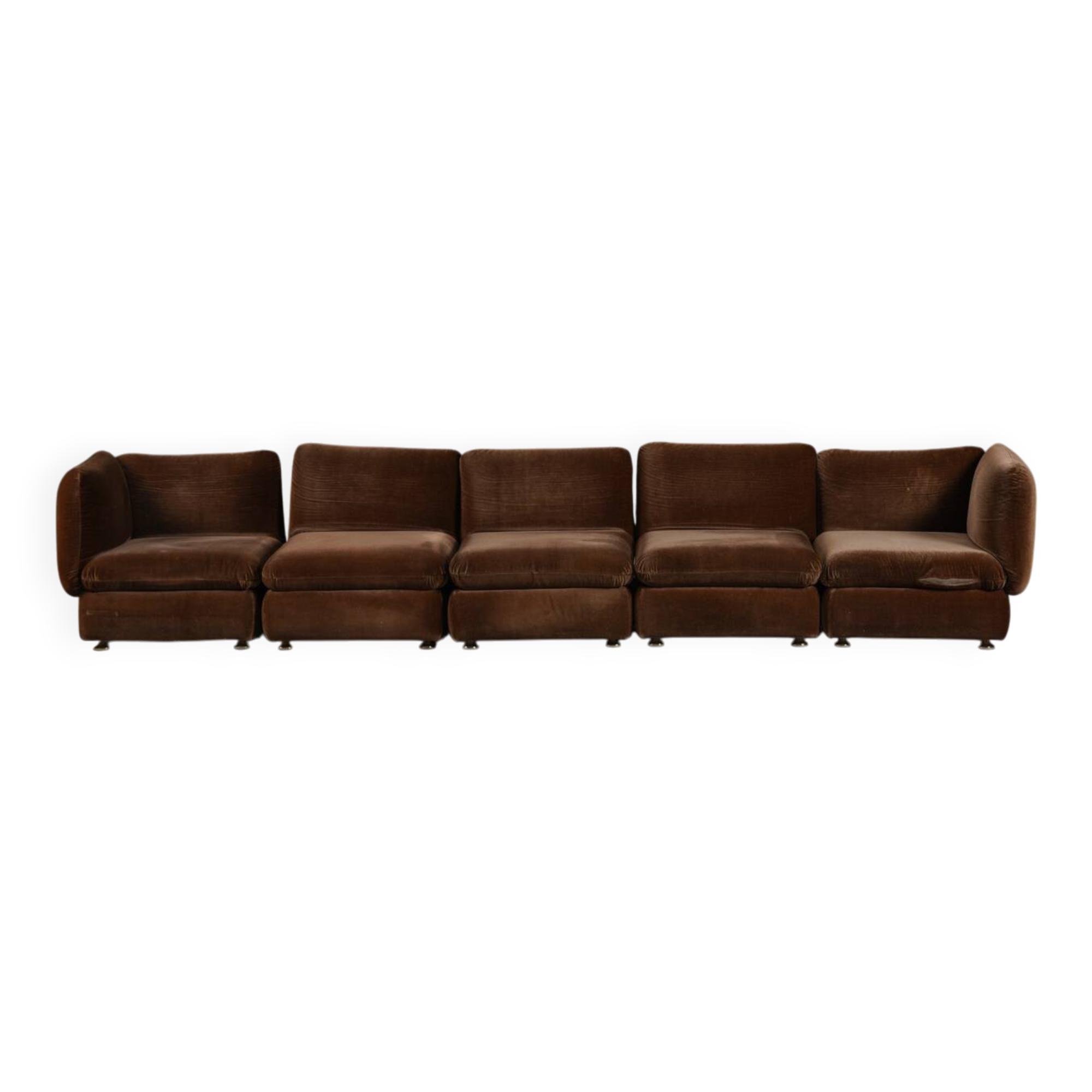 Vintage Italian modular sofa (5 pieces), Italy 1960s