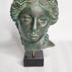 Bust of Aphrodite in plaster or bronze patinated resin