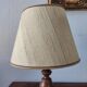 Pair of vintage turned wood lamps