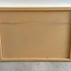 Vintage hollywood regency gold facetted mirror, 80s wall mirror