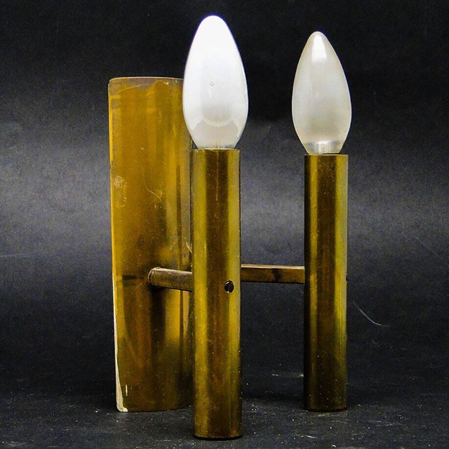Art Deco two-armed wall lamp, 1970s