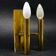 Art Deco two-armed wall lamp, 1970s
