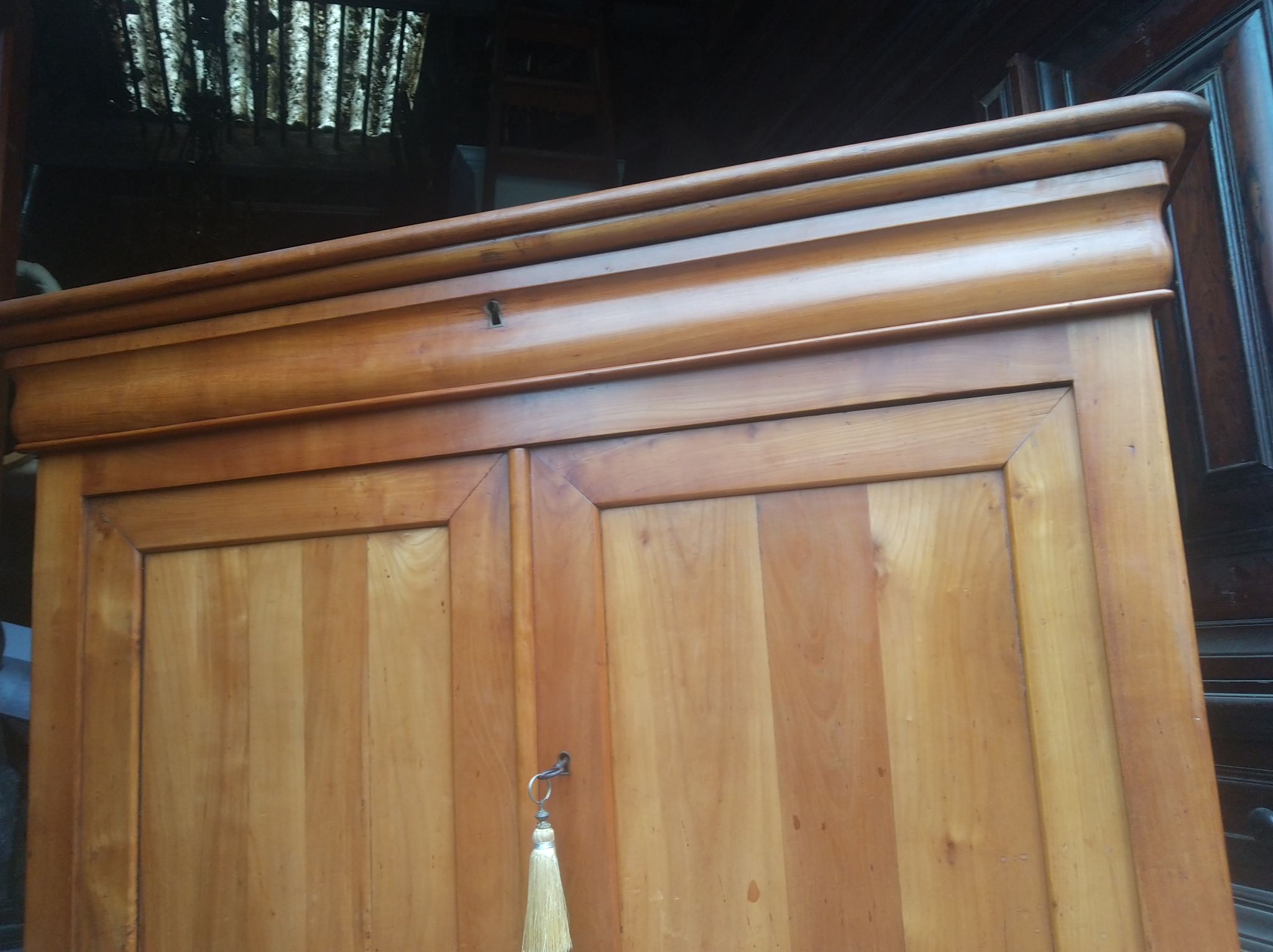 Louis Philippe period cherrywood sideboard
