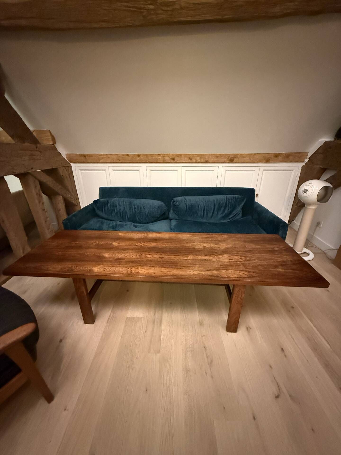 Vintage coffee table in rosewood - Danish design - 200 cm
