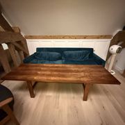 Table basse vintage en palissandre - design danois - 200 cm