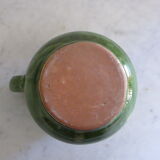 Glazed terracotta jug