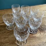 Set of Lalique glasses