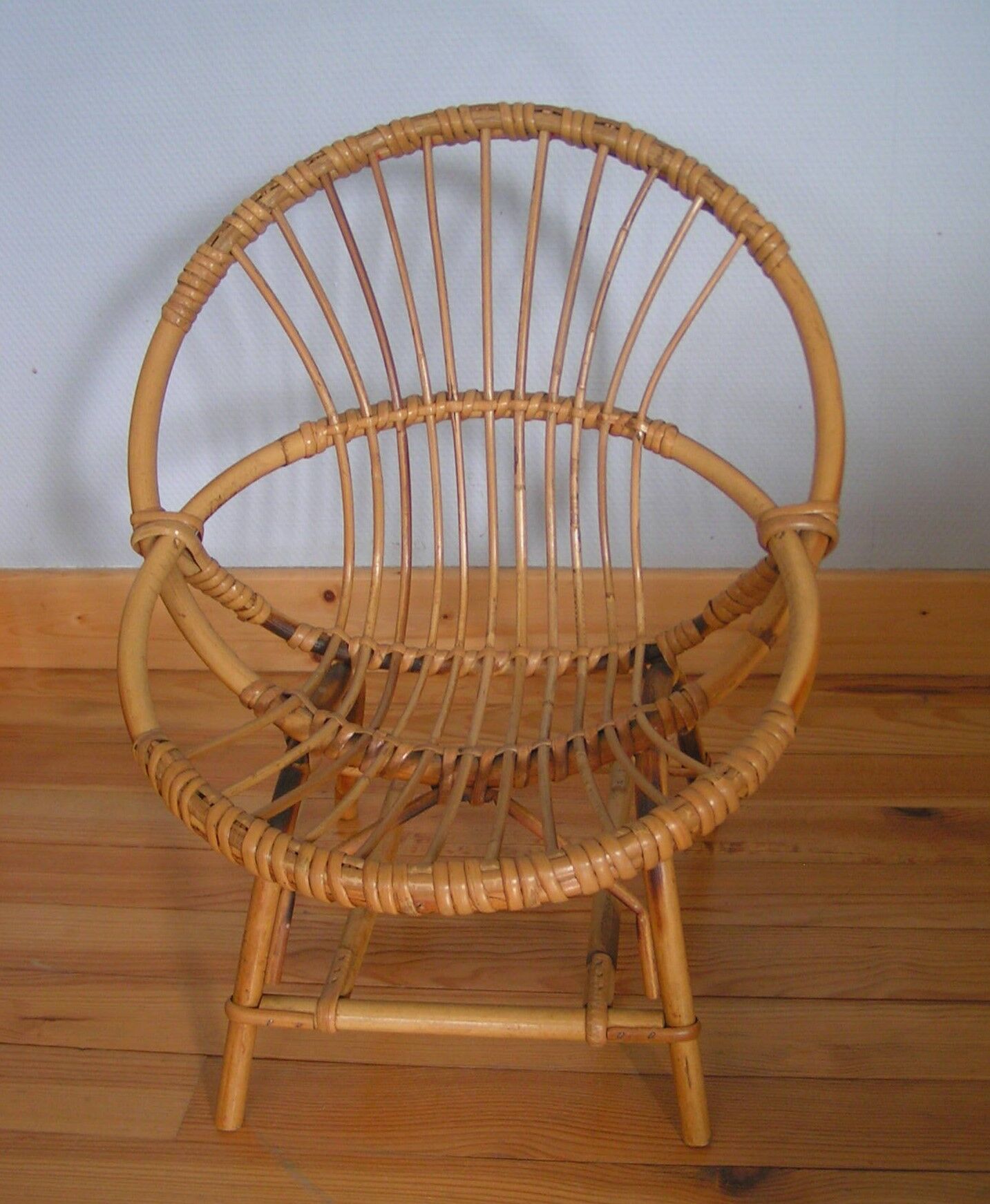 Child rattan chair