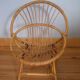 Fauteuil rotin enfant