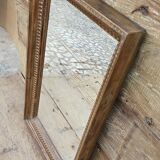 Burmese teak mirror