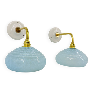 Appliques en verre de - clichy