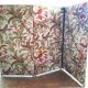 30'S French Tapestry Screen, XX-style classic printed canvas, 3 panels