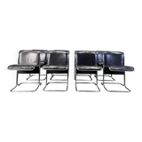 Set of 8 Calla chairs by Antonio Ari Colombo dining chairs, 1970s