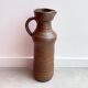 Vase en céramique vintage marron XXL Jan de Graaf