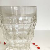 Set of 6 old bistro glasses, tableware