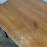 Extendable vintage dining table in teak wood
