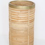 Umbrella stand ratan bamboo