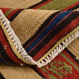 Handmade Wool Kilim Runner Rug, 70x258Cm