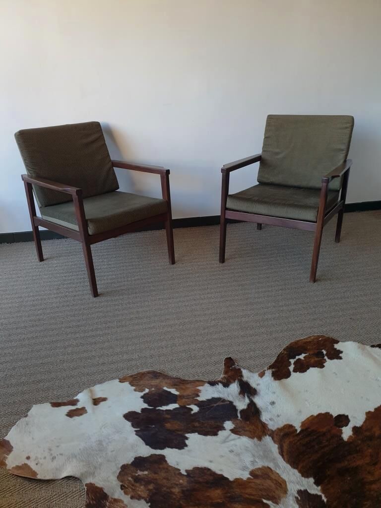 Scandinavian living room armchairs and sofa
