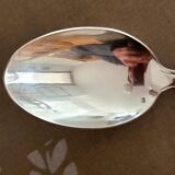 12 large solid silver spoons