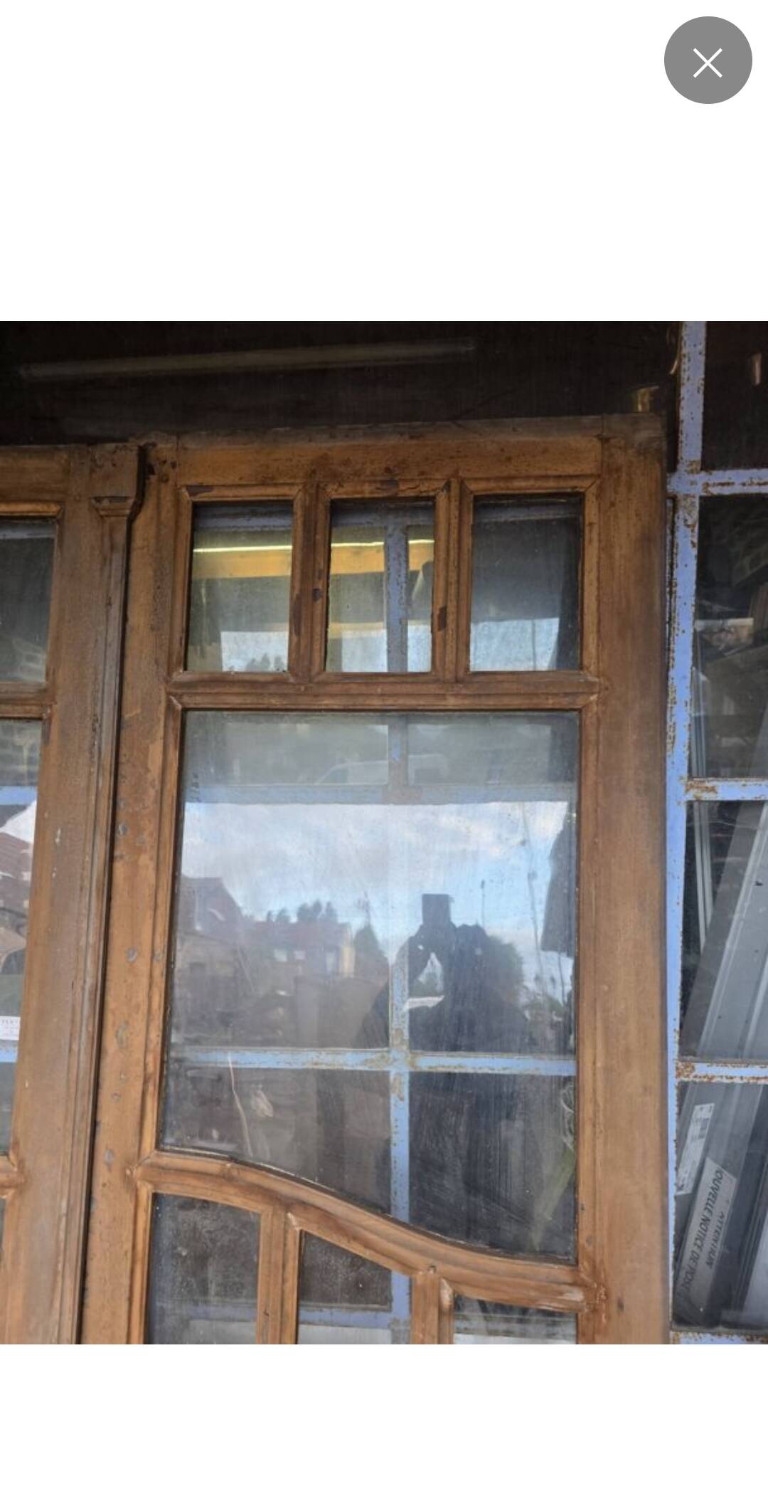 Pair of old Art Nouveau doors