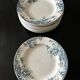 13 deep plates Terre de fer Cyclamens Louis Graves