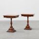 Pair of 20th century English nightstands in George IV style
