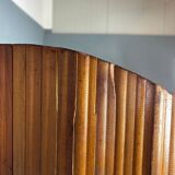 Pine Wood Room Divider by S.N.S.A. , France 1930s.