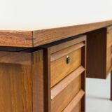 Mid-Century Teak Desk by Svend Åge Madsen for Sigurd Hansen, 1960s