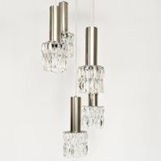 Vintage 70s waterfall chandelier