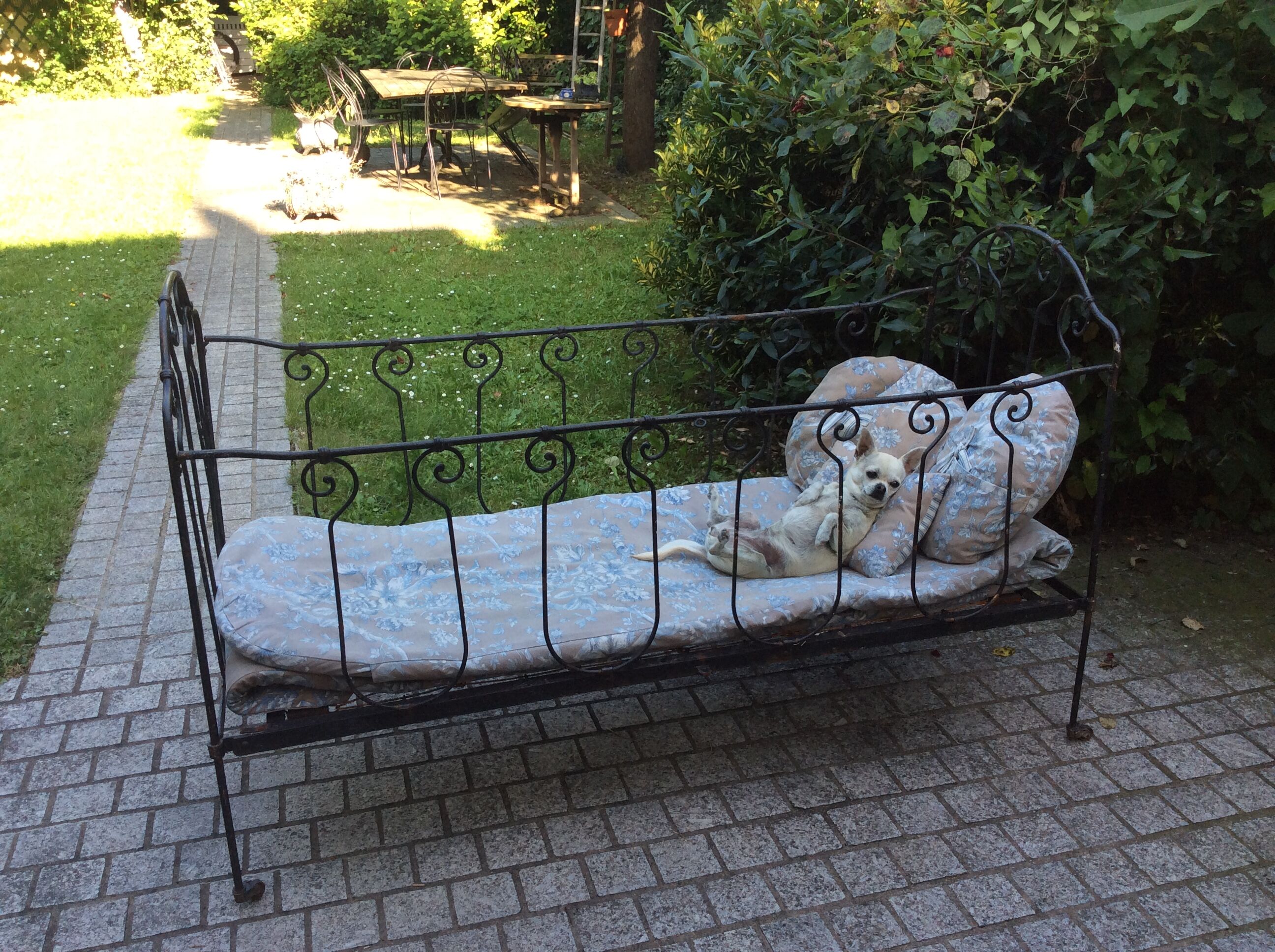 Ancien Lit De Bebe En Fer Forge Du Xixeme Siecle Selency