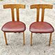 Set of 6 T chairs by Ole Wanscher for Carl Hansen from the 1960s.