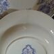 4 antique deep plates in ironstone