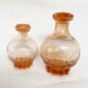 Lot de 2 carafes rose