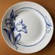 6 antique flat plates in Saint-Amand earthenware (Nord)