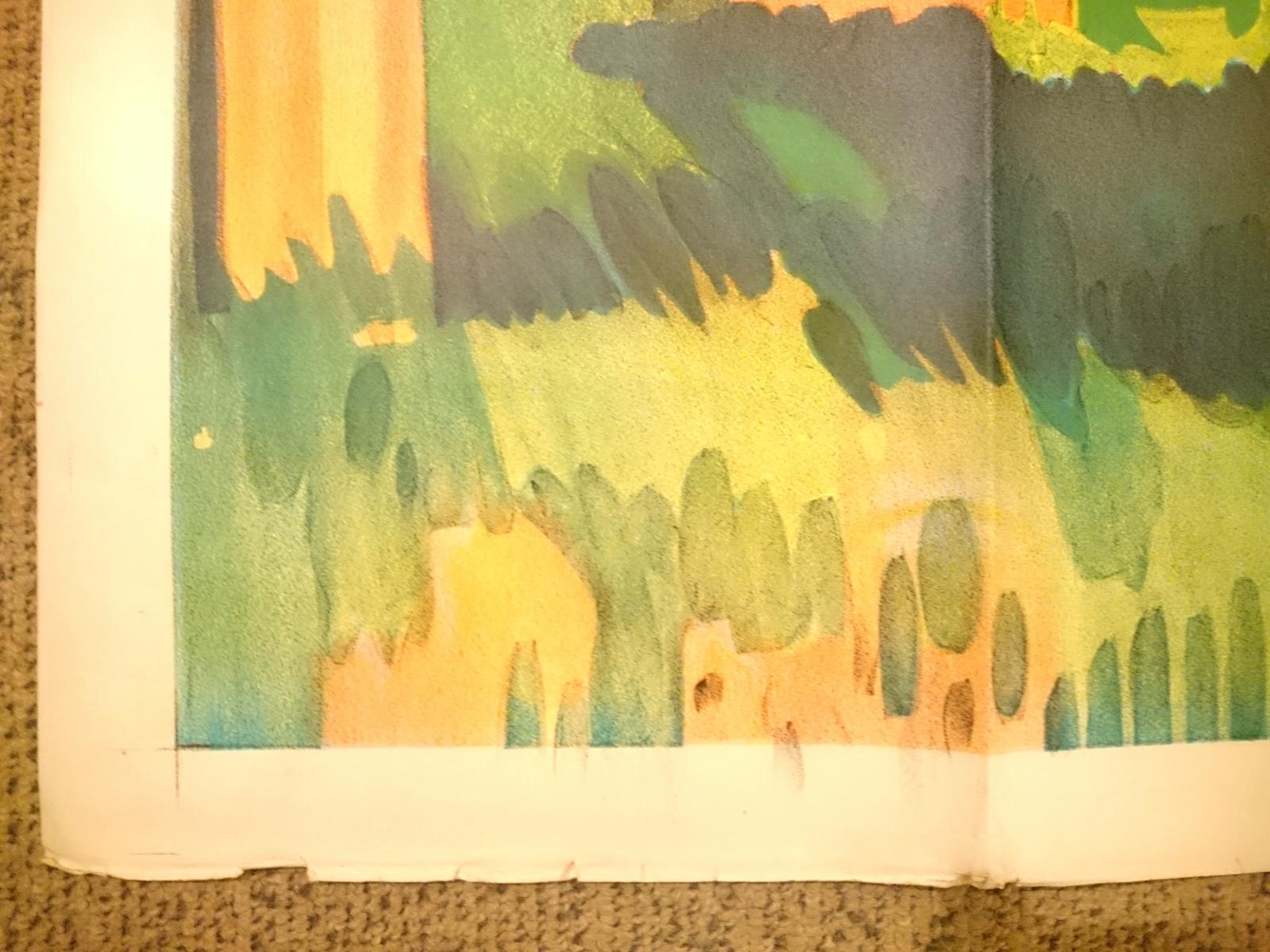 Displays Mazawattee Tea Victorian extra large Printers Stafford, England