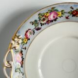 Hand-painted porcelain cake plate | Old Paris
