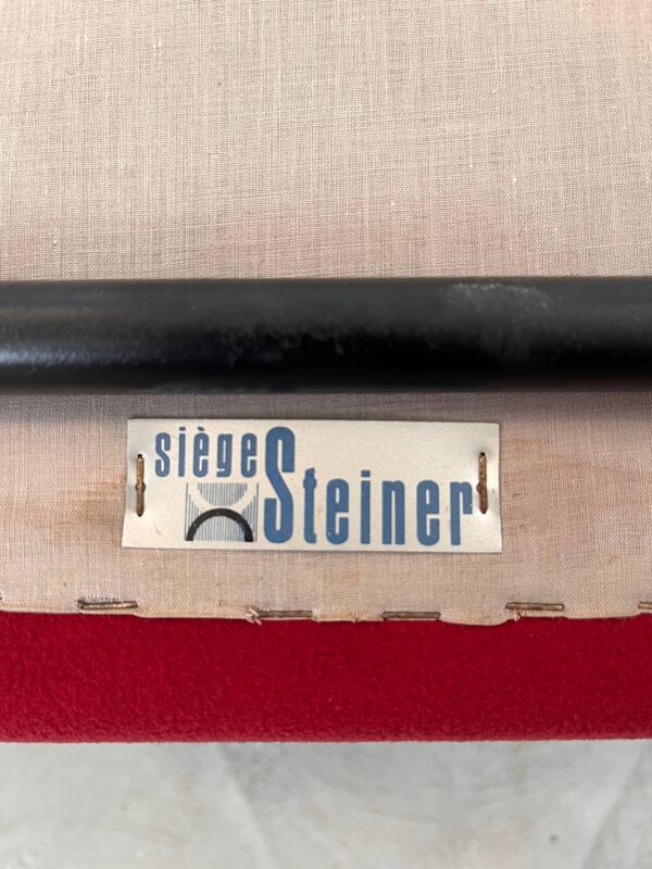 Paire de fauteuils pour Steiner