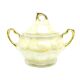 Rococo sugar bowl, porcelain, Chodzież, Poland, 1970s
